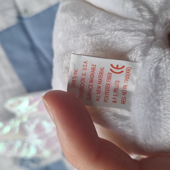 TY Halo Bear With Wings - Picture 4 of 6